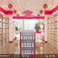 Thiết kế shop sữa và tã - Anh Dũng - Quận 1 - TP. HCM